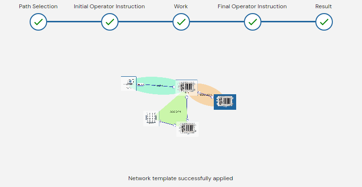 Build Network from Template - Step 4: Result