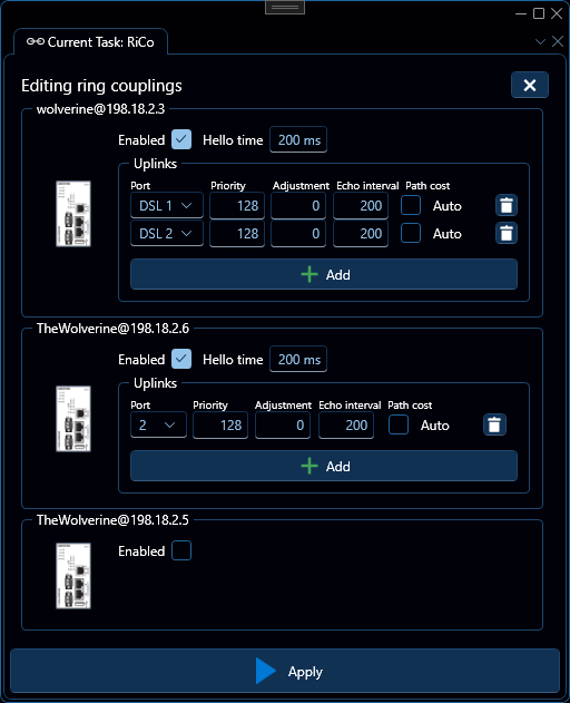Rico v0 interface