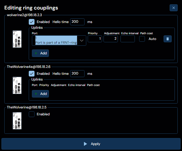 Rico v0 interface