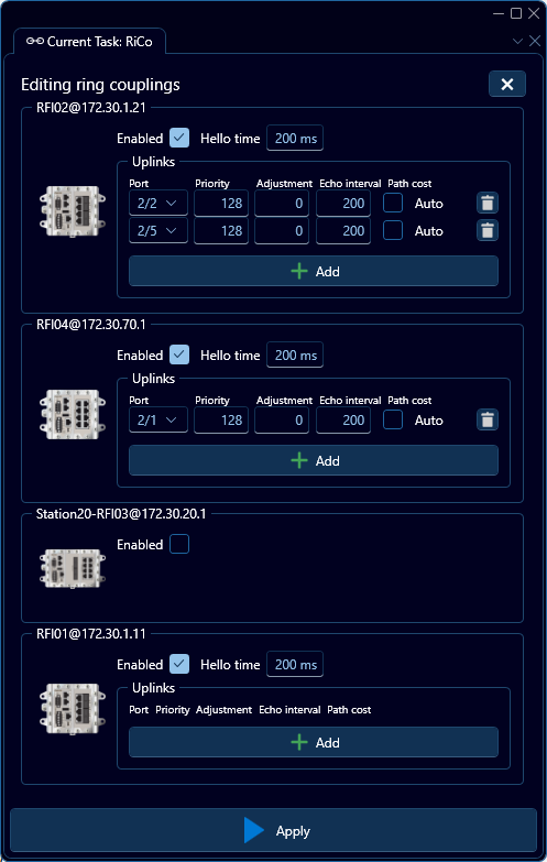 Rico v0 interface