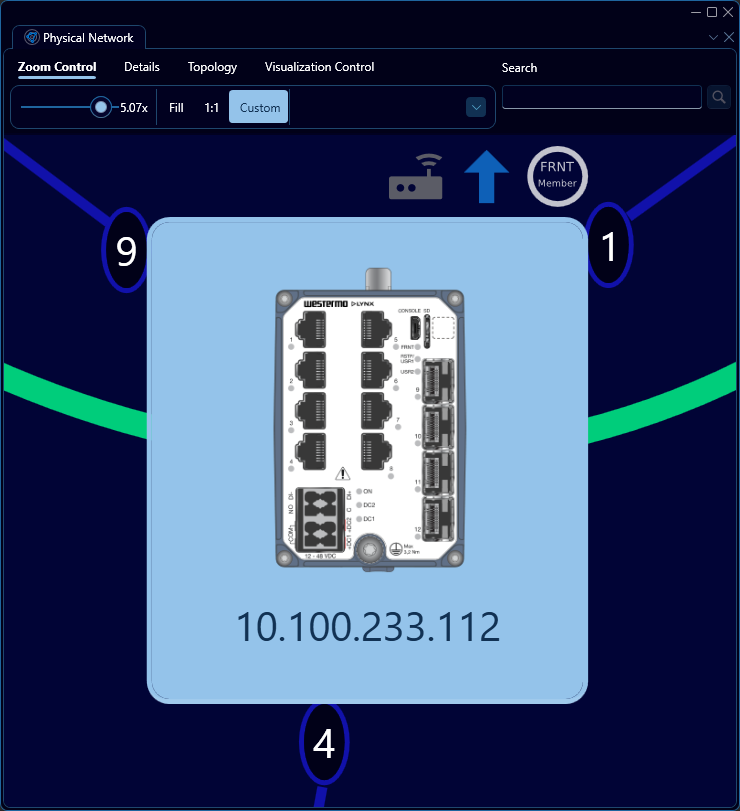 Depicted is the selected device