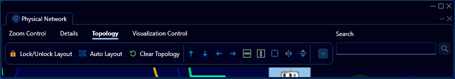 Depicted is the topology ribbon