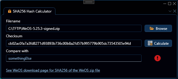 SHA256 Hash Calculator